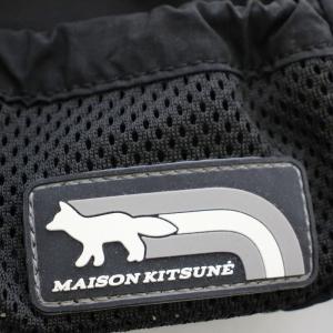Maison Kitsuné NM05173WQ4034 ショルダーバッグ フラッシュ クロスボディ ポーチ 黒 ブラック /G