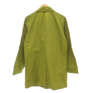 Eddie Bauer EddieBauer ステンカラーコート M フロントフライ ラグランスリーブ ミドル ハーフ丈 カーキ /AE