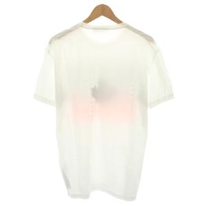 DSQUARED2 Tシャツ カットソー クルーネック 半袖 ロゴプリント L 白 ホワイト S74GD0830 /YT