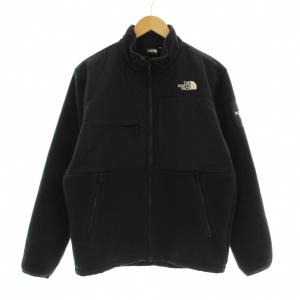 DENALI JACKET デナリジャケット フリース 切替 ナイロン ジップアップ ロゴ刺繍 M 黒