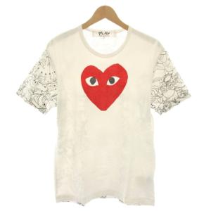 ディズニー Disney アナと雪の女王 Tシャツ カットソー クルーネック 半袖 プリント L 白 ホワイト