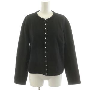 プレッション カーディガン スナップボタン コットン 2 黒 ブラック 0267M001 /AN22 JS