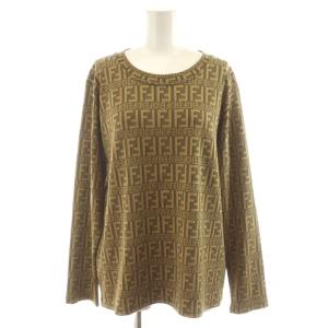 ROMA ズッカ柄 Tシャツ ブラウン