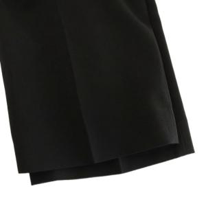 Spick&Span タックテーパードパンツ スラックス 38 黒 ブラック 22030200701010 /RR JS