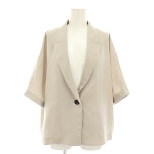 25SS フルイドバックサテン FluidBackSatin クロップドジャケット ショートジャケット