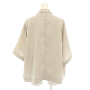 iCB 25SS フルイドバックサテン FluidBackSatin クロップドジャケット ショートジャケット