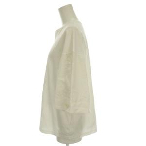 theory luxe Basalt 2 Combo Lorie Top Tシャツ カットソー 七分袖 40 白 03-5201001-000-040