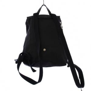 Longchamp ルプリアージュ サックアド リュックサック デイバッグ ナイロン ブラック /BM