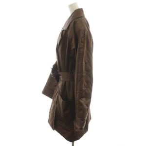 GIVENCHY キルティングジャケット ダブル リボン付き アウター 38 茶 ブラウン 4031 /AN41