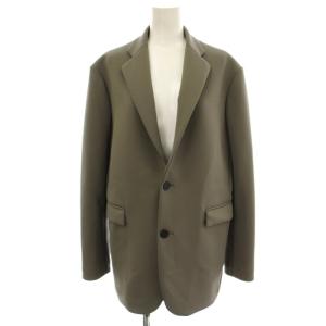 21AW ダンボールニット テーラードジャケット 36 グレー 21-010-938-1000 /G