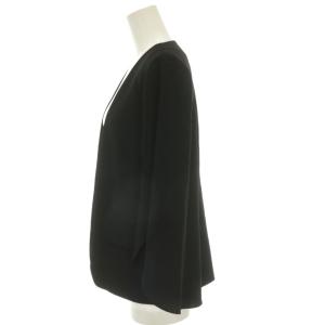 Diagram GRACE CONTINENTAL ノーカラージャケット スリーブスリット 36 紺 ネイビー 3700 1237-6 /YM