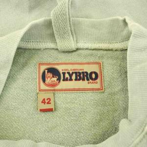 Nigel Cabourn LYBRO カットソー トレーナー スウェット地 半袖 コットン 42 緑 グリーン 8036-13-21000