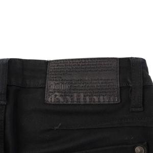 John Galliano スキニーパンツ スリムパンツ 44 黒 AUR216T /KH