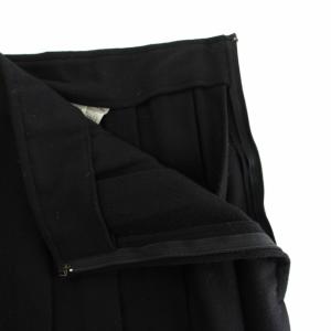 Tao AD1989 スカート ひざ丈 プリーツ ヴィンテージ M 黒 ブラック TS-08007M /YT