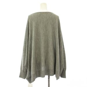 L'Appartement 23AW ニット セーター ボートネック ウール F グレー