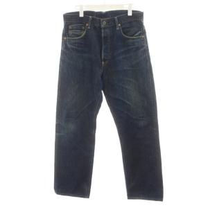 702 デニムパンツ ボタンフライ W34 インディゴ