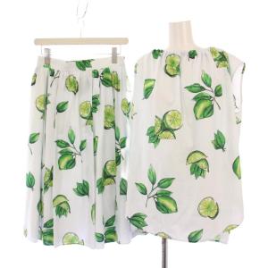 21年 限定ライム柄 セットアップ