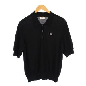 トリオンフ ポロシャツ M ブラック