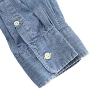 POLO RALPH LAUREN デニムシャツ 長袖 スモールポニー 6 青 ブルー 0200011589 /RR