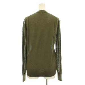 MADISONBLUE ニット カットソー 長袖 クルーネック ウール 0 カーキ MB161-8001 /KU