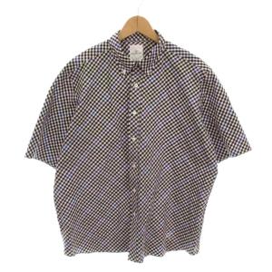 GUNCLUB CHECK S/S BIG B.D SHIRT ガンクラブチェック ボタンダウンシャツ