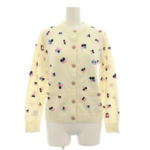 uniform 24SS ニットカーディガン ココボタン 38 ホワイト U03896K10596
