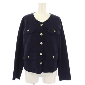 uniform 23SS ニットカーディガン ココボタン 38 ネイビー U04375RG04328