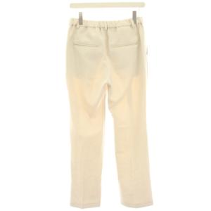 Whim Gazette WhimGazette フレアパンツ イージー スラックス 裾スリット 38 アイボリー R-1382 /HN