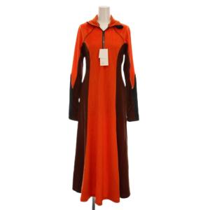 22AW Velour Jersey Flared Dress ワンピース