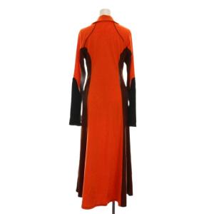 Mame Kurogouchi 22AW Velour Jersey Flared Dress ワンピース