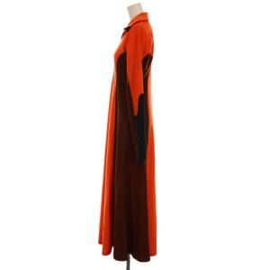 Mame Kurogouchi 22AW Velour Jersey Flared Dress ワンピース