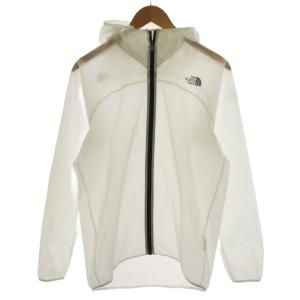 ストライクトレイルフーディ STRIKE TRAIL HOODIE マウンテンパーカー ロゴ L 白 ホワイト