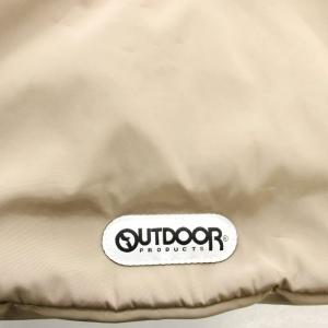 OUTDOOR PRODUCTS 中綿 トートバッグ 2WAY ショルダーバッグ ナイロン ベージュ /G