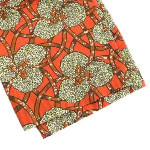 Le glazik イージーパンツ ウエストゴム ワイド 36 マルチカラー 総柄 LG-E0048 BTK /RR