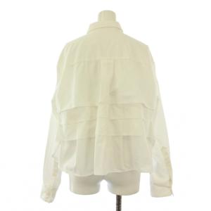 sacai Cotton Poplin Shirt フリル