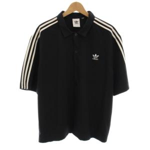 ADICOLOR CLASSICS アディカラー クラシックシャツ 半袖 スリーストライプス XL 黒