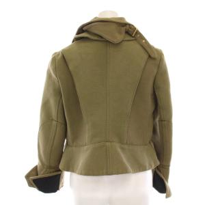 CELINE ミリタリージャケット 38 カーキ 2 5D80/2667