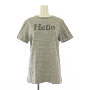 HELLO CREW NECK TEE ハロークルーネックTシャツ カットソー 半袖 ロゴ プリント 1