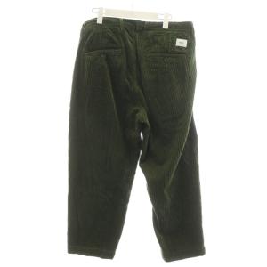 WTAPS CORDUROY TROUSERS トラウザーズパンツ コーデュロイパンツ ジッパーフライ 3 緑 グリーン