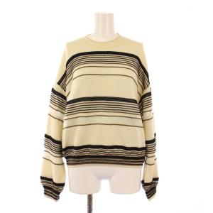 Theory BERING OTTO STRIPE PO&SKIRT ボーダーニットプルオーバー スカート セットアップ