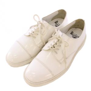 Gosha Rubchinskiy ドレスシューズ レースアップ ローカット 厚底 エナメル ワンカラー