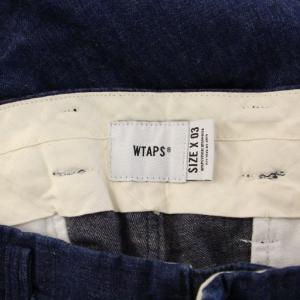 WTAPS TUCK 02 TROUSERS タック02トラウザーズ デニムパンツ ジーンズ スラックス タック ジップフライ