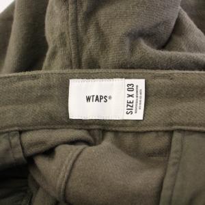 WTAPS TUCK 01 TROUSERS COTTON FLANNEL タック01トラウザーズコットンフランネル