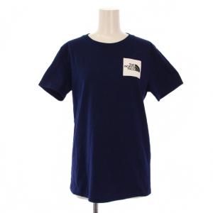 Tシャツ カットソー 半袖 クルーネック ロゴ L 紺 NTW32402Z /BM