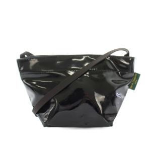 ヴェルニ Vernis ショルダーバッグ エナメル 黒 ブラック 1927 /YT