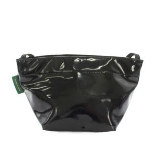 Hervé Chapelier ヴェルニ Vernis ショルダーバッグ エナメル 黒 ブラック 1927 /YT