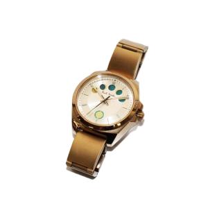 FIVE EYES Limited Edition ファイブアイズホリゾンタル 腕時計 クオーツ ゴールドカラー