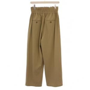 JOURNAL STANDARD 24SS ナイロンストレッチワイドパンツ 38 ベージュ 24030400911310 /BM