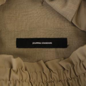 JOURNAL STANDARD 24SS ナイロンストレッチワイドパンツ 38 ベージュ 24030400911310 /BM