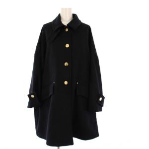 NEW HUMBIE LEO ステンカラーコート 6 ブラック L232MO1131FL2KL